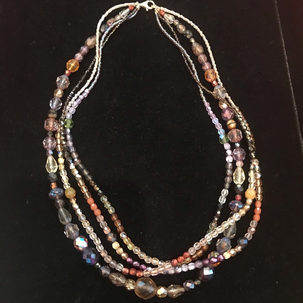 Blinged-beaded Necklace